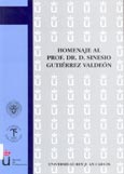 Imagen de portada del libro Homenaje al Profesor Gutiérrez Valdeón
