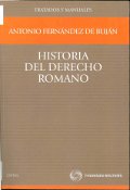 Imagen de portada del libro Historia del derecho romano