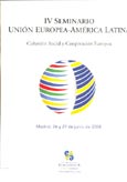 Imagen de portada del libro Cohesión social y cooperación europea