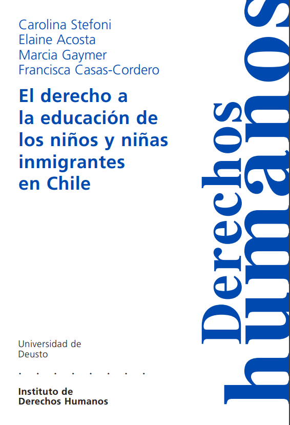 Imagen de portada del libro El derecho a la educación de los niños y niñas inmigrantes en Chile