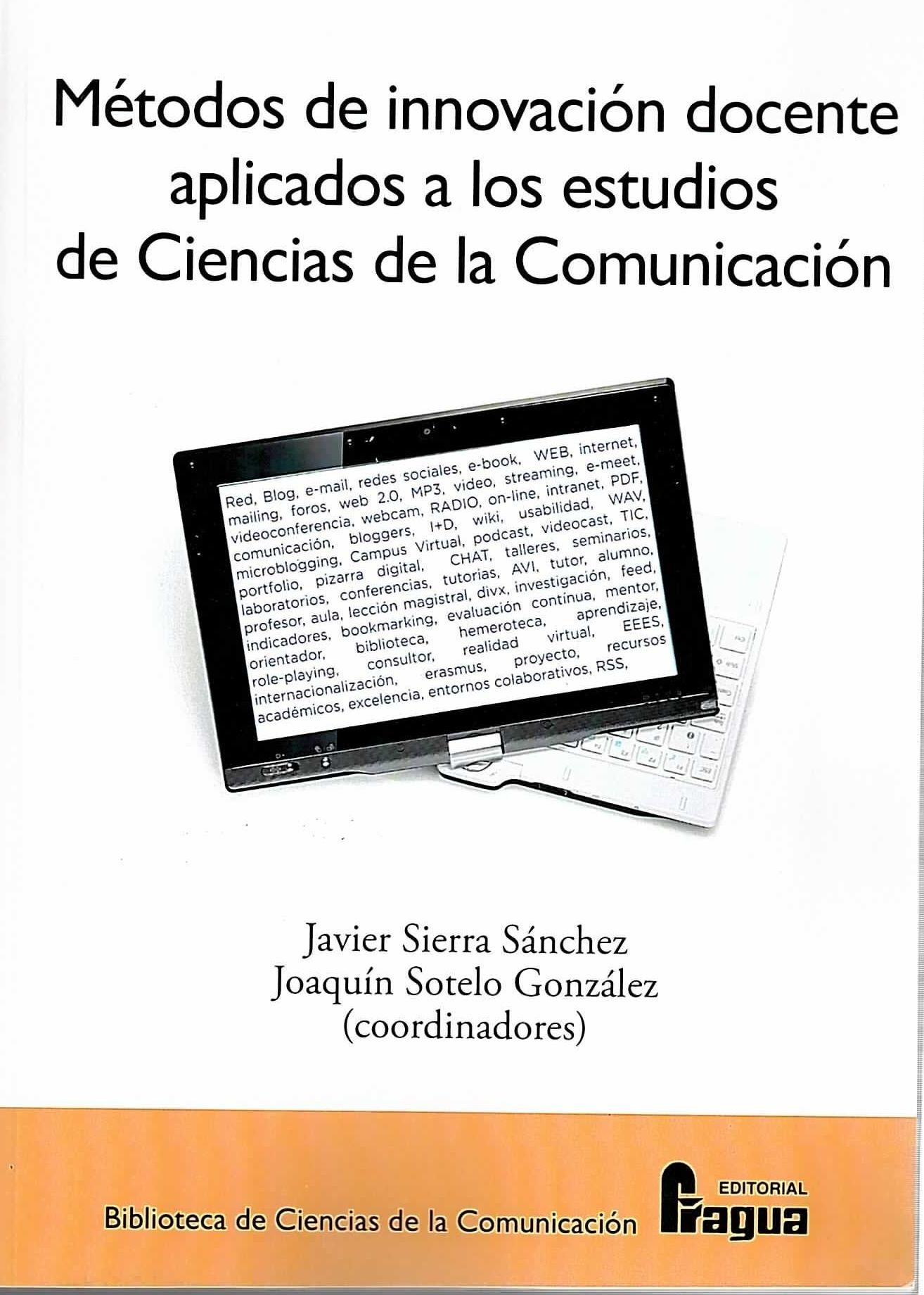 Imagen de portada del libro Métodos de innovación docente aplicados a los estudios de Ciencias de la Comunicación