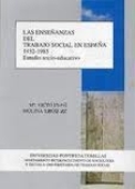 Imagen de portada del libro Las enseñanzas del trabajo social en España, 1932-1983
