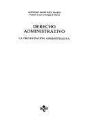 Imagen de portada del libro Derecho administrativo