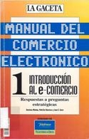 Imagen de portada del libro Manual del comercio electrónico