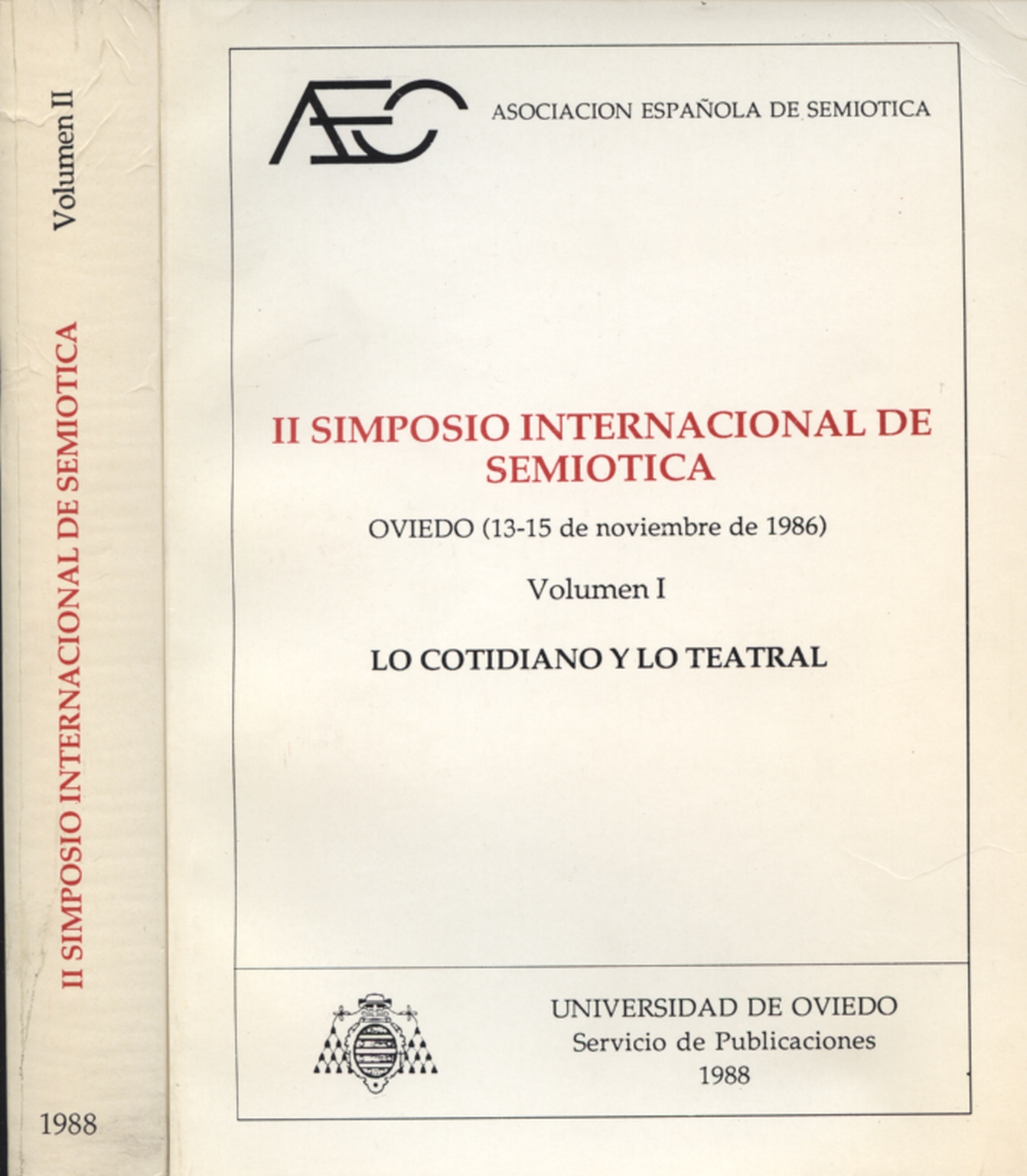 Imagen de portada del libro Investigaciones semióticas II