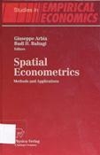 Imagen de portada del libro Spatial econometrics