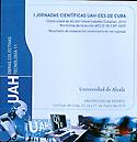 Imagen de portada del libro I Jornadas científicas UAH-CES de Cuba [Recurso electrónico]