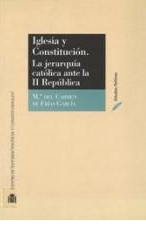 Imagen de portada del libro Iglesia y Constitución