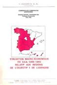 Imagen de portada del libro Evaluation macro-economique du CCA 1989-1993 relatif aux regions de l'objectif 1 de l'Espagne