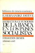 Imagen de portada del libro Estructura y funciones de la Banca en los países socialistas