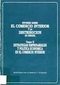 Imagen de portada del libro Informe sobre el comercio interior y la distribución en España