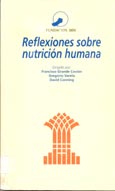 Imagen de portada del libro Reflexiones sobre nutrición humana