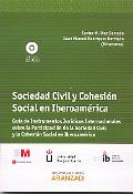 Imagen de portada del libro Sociedad civil y cohesión social en Iberoamérica