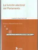 Imagen de portada del libro La función electoral del Parlamento