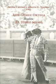 Imagen de portada del libro José Gómez Ortega "Joselito"