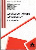 Imagen de portada del libro Manual de derecho matrimonial canónico