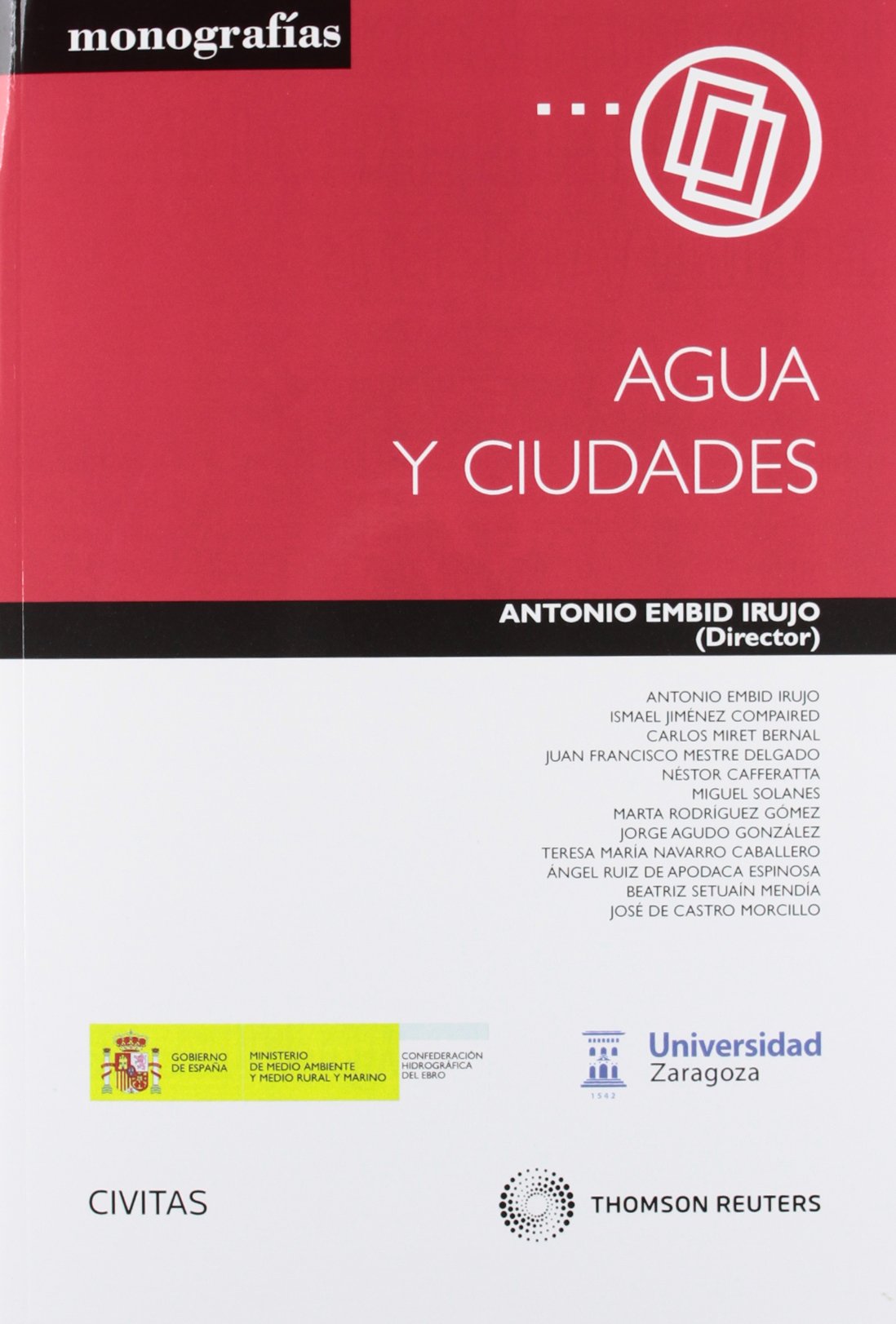 Imagen de portada del libro Agua y ciudades