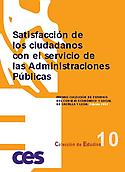Imagen de portada del libro Satisfación de los ciudadanos con el servicio de las Administraciones Públicas