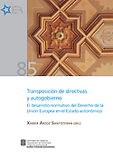 Imagen de portada del libro Transposición de directivas y autogobierno