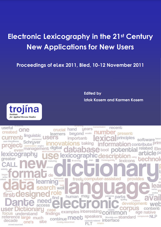 Imagen de portada del libro Electronic lexicography in the 21st century