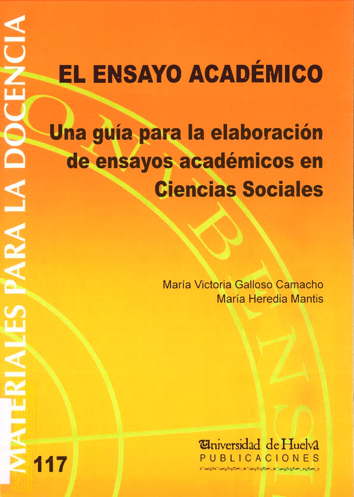 El ensayo académico: una guía para la elaboración de ensayos académicos en  Ciencias Sociales - Dialnet