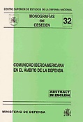 Imagen de portada del libro Comunidad Iberoamericana en el ámbito de la Defensa
