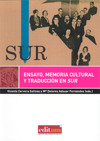 Imagen de portada del libro Ensayo, memoria cultural y traducción en Sur