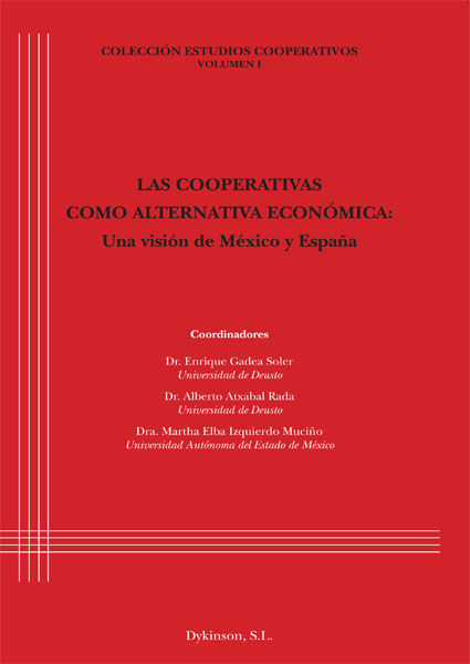 Imagen de portada del libro Las cooperativas como alternativa económica