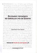 Imagen de portada del libro Diccionario toponímico do concello e ría de Cedeira