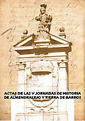 Imagen de portada del libro Actas de las V Jornadas de historia de Almendralejo y Tierra de Barros