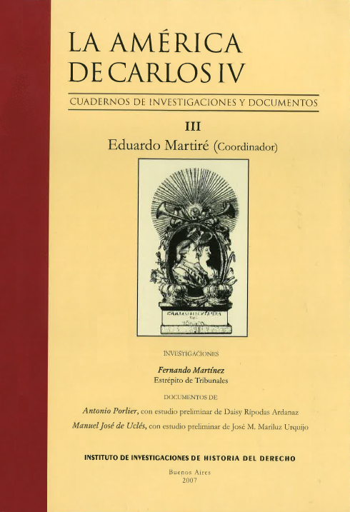 Imagen de portada del libro La América de Carlos IV