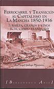 Imagen de portada del libro Ferrocarril y Transición al Capitalismo en la Mancha 1850-1936