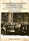 Imagen de portada del libro La Universidad Española, de Ramón Salas a la Guerra Civil