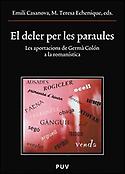 Imagen de portada del libro El deler per les paraules