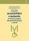 Imagen de portada del libro Manual de accesibilidad e inclusión en museos y lugares del patrimonio cultural y natural