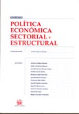 Imagen de portada del libro Política económica sectorial y estructural