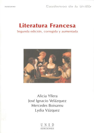 Imagen de portada del libro Literatura francesa