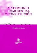 Imagen de portada del libro Matrimonio homosexual y constitución