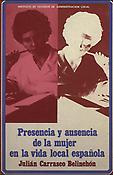 Imagen de portada del libro Presencia y ausencia de la mujer en la vida local española