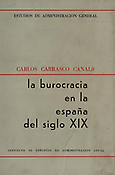 Imagen de portada del libro La burocracia en la España del siglo XIX