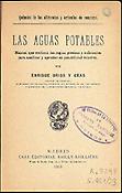 Imagen de portada del libro Las aguas potables