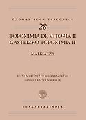 Imagen de portada del libro GASTEIZKO TOPONIMIA