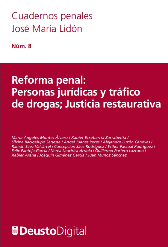 Imagen de portada del libro Reforma penal