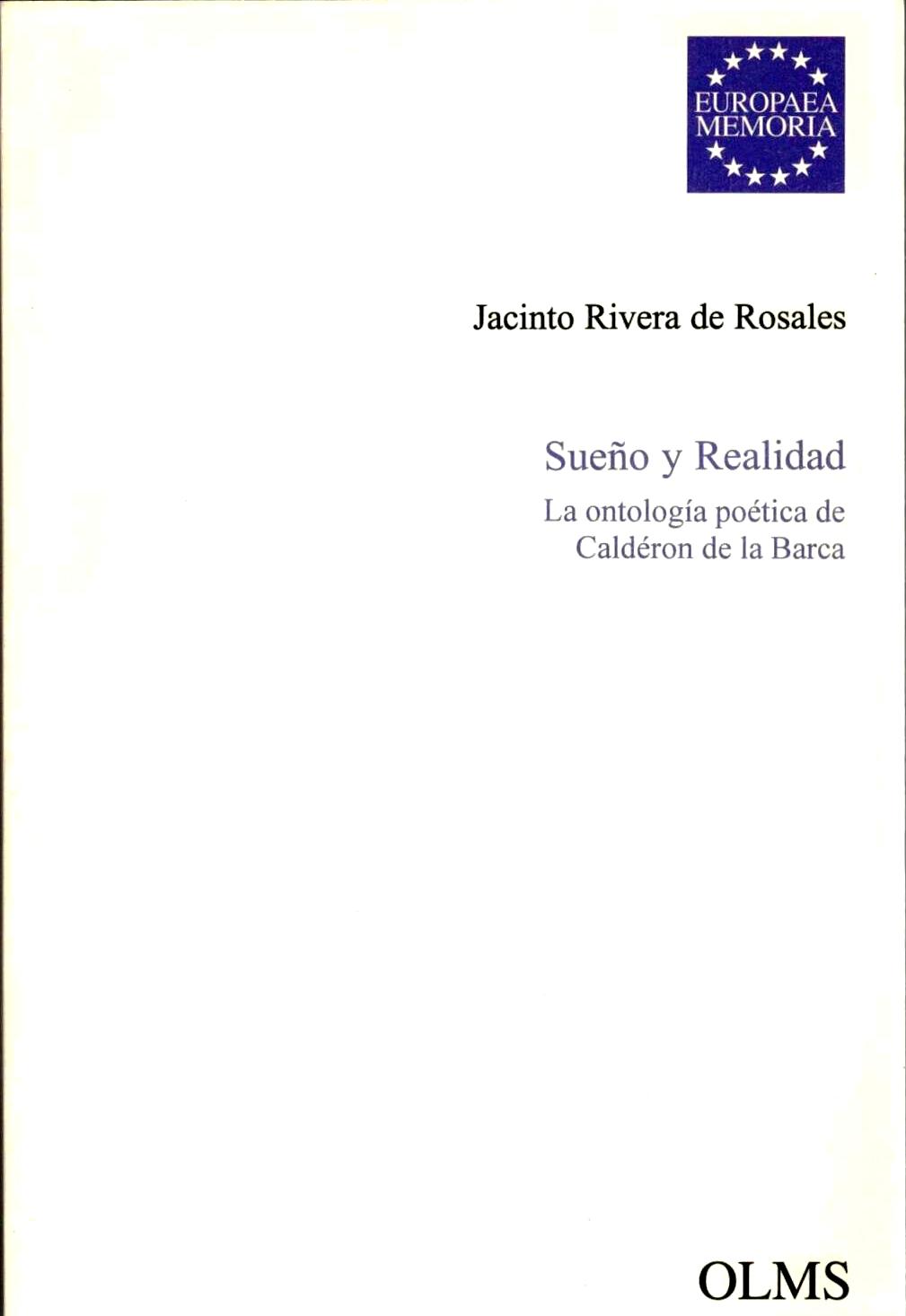 Imagen de portada del libro Sueño y realidad