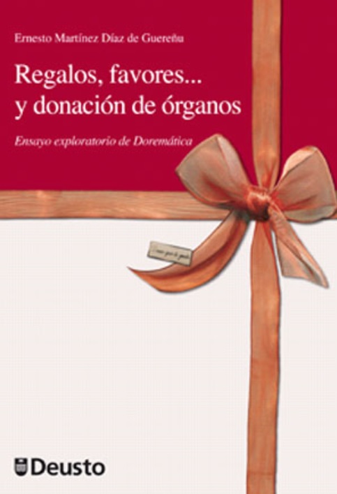 Imagen de portada del libro Regalos, favores... y donación de órganos