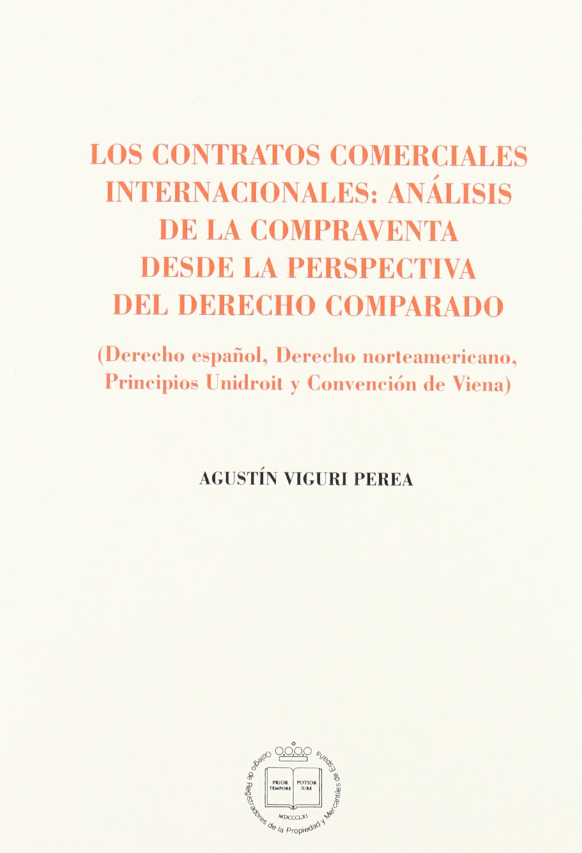 Imagen de portada del libro Los contratos comerciales internaciones