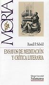 Imagen de portada del libro Ensayos de meditación y crítica literaria