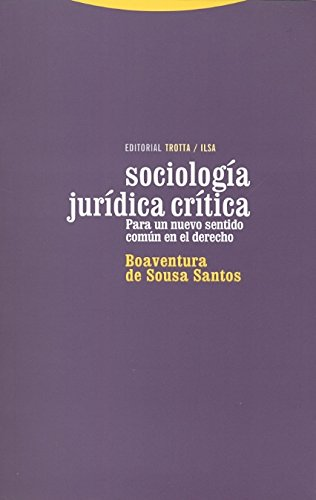 Imagen de portada del libro Sociología jurídica crítica