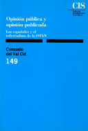 Imagen de portada del libro Opinión pública y opinión publicada