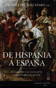 Imagen de portada del libro De Hispania a España : el nombre y el concepto a través de los siglos